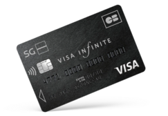Carte bancaire CB Visa Infinite