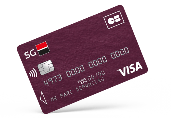 Carte bancaire Sobrio et CB Visa Evolution